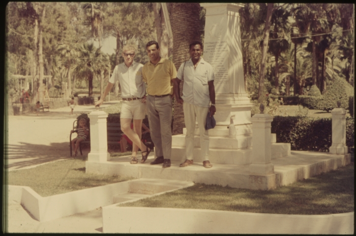 Ibrahim abu Ahmad Hjazy with Friends in Cyprus
