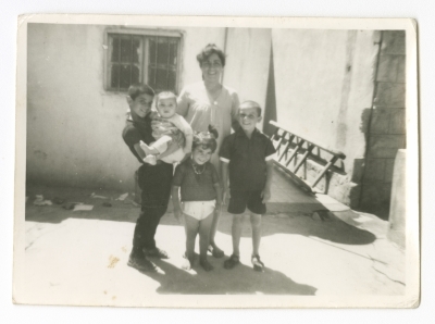 Badiʿa abu-Najma with Her Family