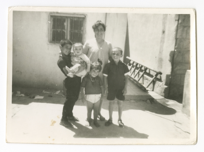 Badiʿa abu-Najma with Her Family