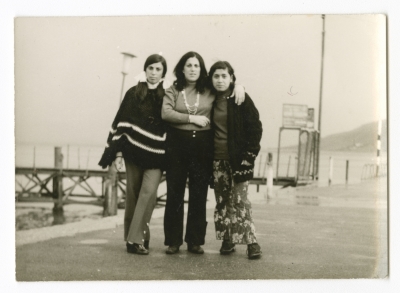 Nayfe abu-Najma with Two Ladies