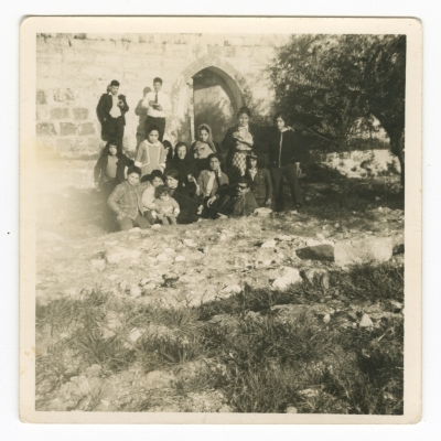 Naji al-Rajabi with His Family
