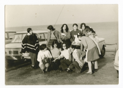 Students of al-Tury School on a Trip to Tiberias
