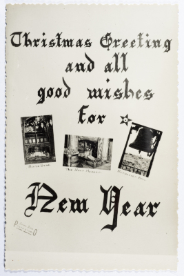 A Postcard Issued by Saman Sahar Photo Studio 