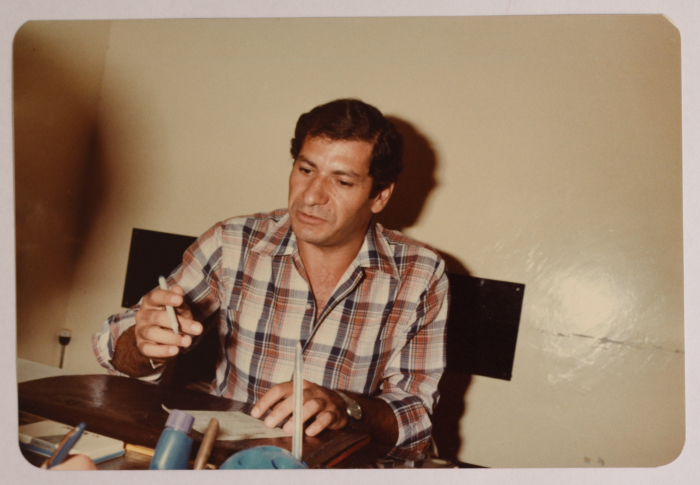 لمحة من لقاء صحفي مع نايف سريس مدير مخيمي صبرا وشاتيلا