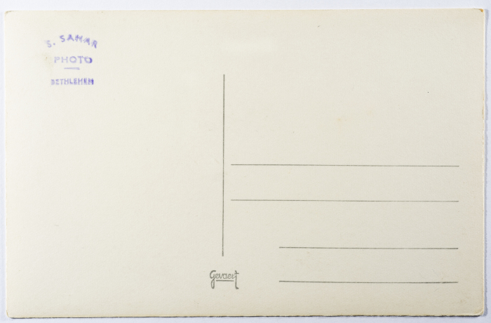 A Postcard Issued by Saman Sahar Photo Studio 
