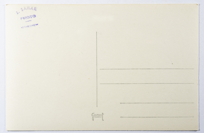 A Postcard Issued by Saman Sahar Photo Studio 
