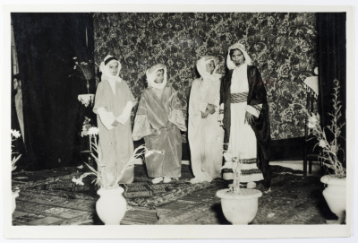 A Postcard Issued by Saman Sahar Photo Studio 
