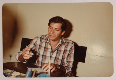 لمحة من لقاء صحفي مع نايف سريس مدير مخيمي صبرا وشاتيلا