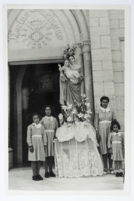 A Postcard Issued by Saman Sahar Photo Studio 
