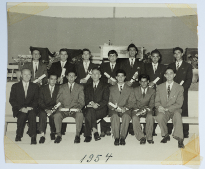 The Friends Boys School Graduates, 1954