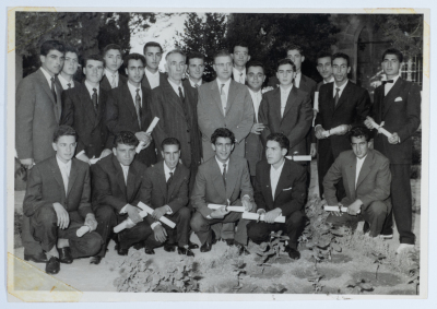 The Friends Boys School Graduates, 1960 