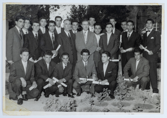 The Friends Boys School Graduates, 1960 