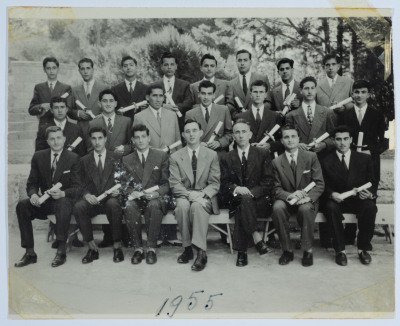 The Friends Boys School Graduates, 1960 