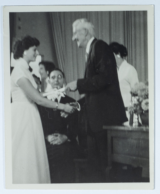 Friends School Graduation Ceremony in 1956