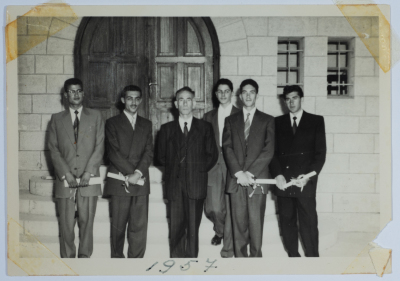 The Friends Boys School Graduates, 1957