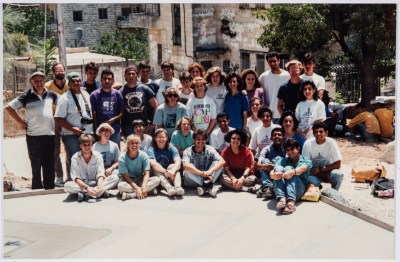 A Group Photograph of Students from the Friends School in Ramallah 