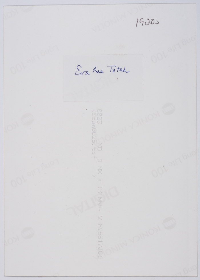 Era Rae Totah in Palestinian Attire, 1928 