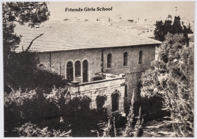The Building of the Freinds Girls School 