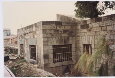 A structural addition to a building belonging to Friends School in Ramallah