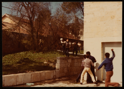 The Ramallah Friends School Students Playing Outside