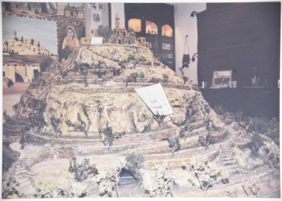 A Photograph of the Palestinian Village Model at In