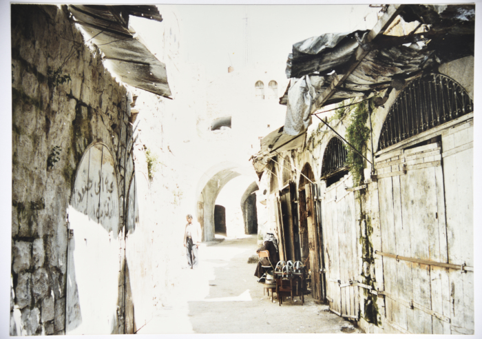 A Photograph of Shops in the Old City of Hebron, 2000-10
