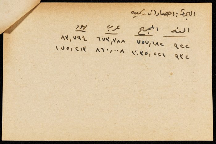 قصاصة ورقية بعنوان:السكان،الهجرة