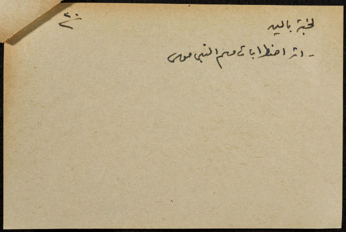 قصاصة ورقية بعنوان :ثورة النبي روبين