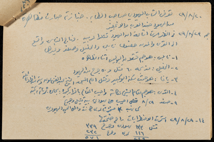 قصاصة ورقية بعنوان: ثورة البراق