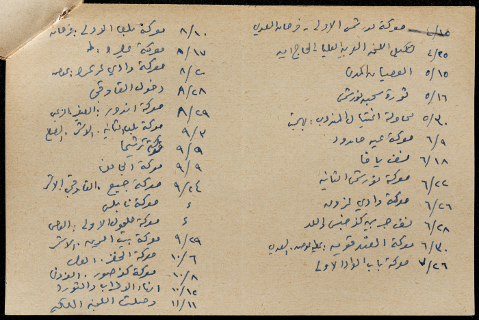 قصاصة ورقية بعنوان: بدء ثورة 36
