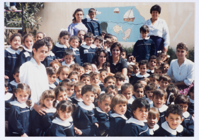 Graduation ceremony of the kindergarten of Qalandiya Camp Women Handicraft Cooperative Society