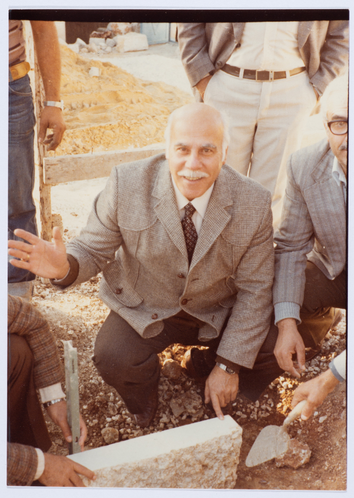 Qalandiya Camp Women Handicraft Cooperative Society construction phases since its inception in 1958