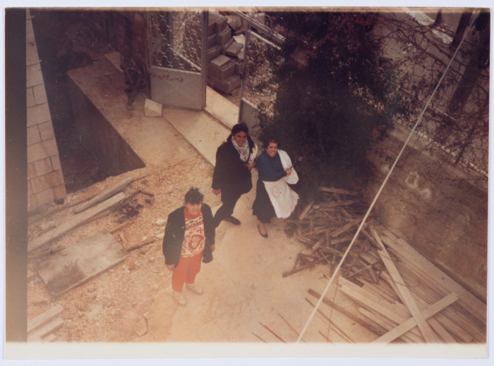 Qalandiya Camp Women Handicraft Cooperative Society construction phases since its inception in 1960
