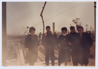 Qalandiya Camp Women Handicraft Cooperative Society construction phases since its inception in 1967