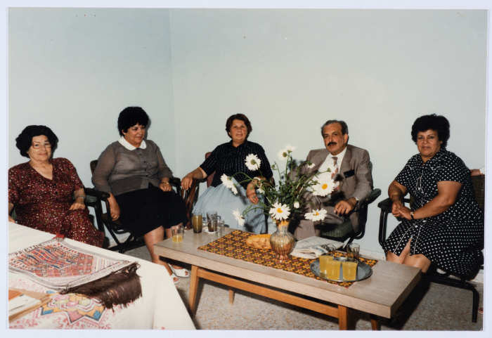 The graduation ceremony of the Tailors Course students in Qalandiya Camp Women Handicraft Cooperative Society