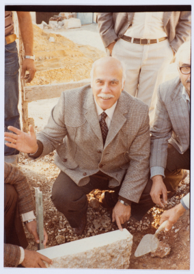 Qalandiya Camp Women Handicraft Cooperative Society construction phases since its inception in 1958
