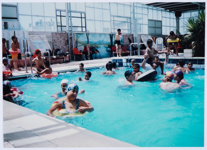 A summer camp for Qalandiya Camp Women Handicraft Cooperative Society