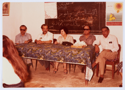 The 27th graduation ceremony of the Tailors Course for Qalandiya Camp Women Handicraft Cooperative Society