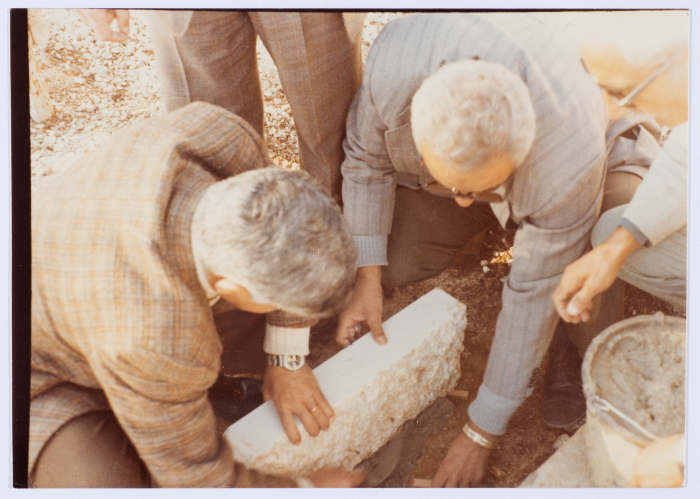 Qalandiya Camp Women Handicraft Cooperative Society construction phases since its inception in 1958