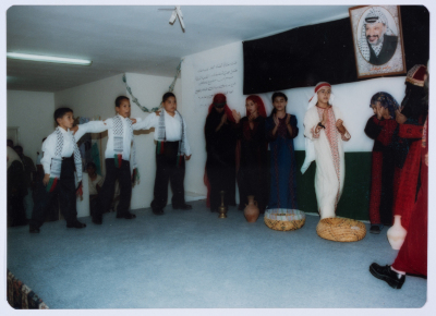A summer camp for Qalandiya Camp Women Handicraft Cooperative Society
