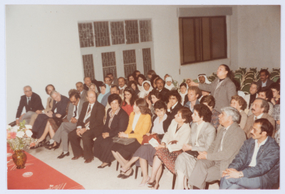 اجتماع صندوق الطالب الجامعي في جمعية مخيم قلنديا النسائية التعاونية