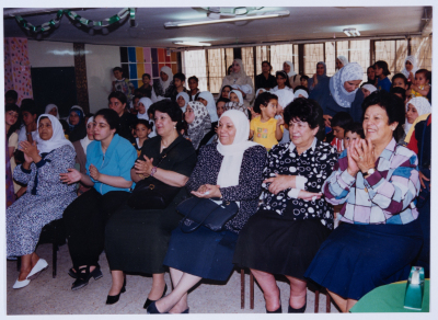 مشاركة أعضاء الهيئة الادارية في جمعية مخيم قلنديا النسائية التعاونية في نشاطات وفعاليات الجمعية