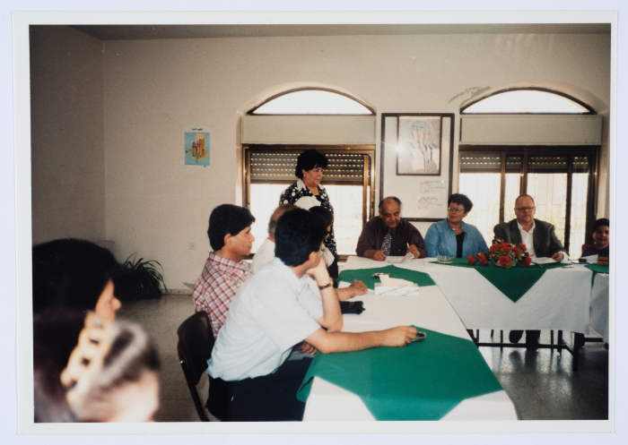 مشاركة أعضاء الهيئة الادارية في جمعية مخيم قلنديا النسائية التعاونية في نشاطات وفعاليات الجمعية