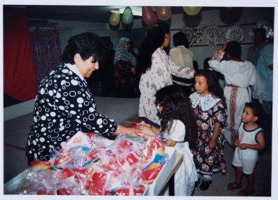 مشاركة أعضاء الهيئة الادارية في جمعية مخيم قلنديا النسائية التعاونية في نشاطات وفعاليات الجمعية