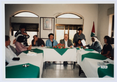 مشاركة أعضاء الهيئة الادارية في جمعية مخيم قلنديا النسائية التعاونية في نشاطات وفعاليات الجمعية