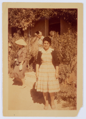 Members of the Board of Directors of Qalandiya Camp Women Handicraft Cooperative Society participating in an event