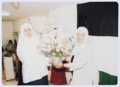 مشاركة أعضاء الهيئة الادارية في جمعية مخيم قلنديا النسائية التعاونية في نشاطات وفعاليات الجمعية