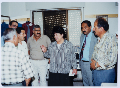 مشاركة أعضاء الهيئة الادارية في جمعية مخيم قلنديا النسائية التعاونية في نشاطات وفعاليات الجمعية