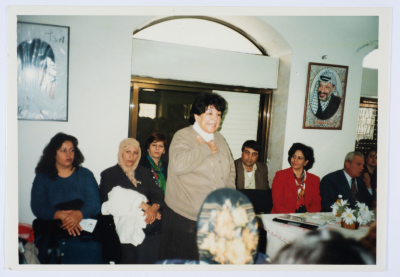 مشاركة أعضاء الهيئة الادارية في جمعية مخيم قلنديا النسائية التعاونية في نشاطات وفعاليات الجمعية