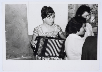 Members of the Board of Directors of Qalandiya Camp Women Handicraft Cooperative Society participating in an event